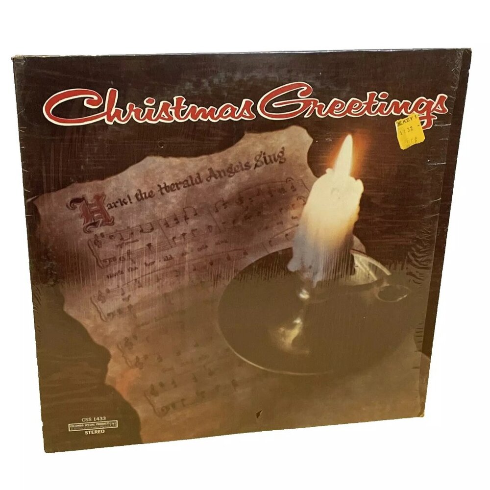 Christmas Greetings (Vinyl, 1970) Columbia Special Products CSS 1433 VG LP